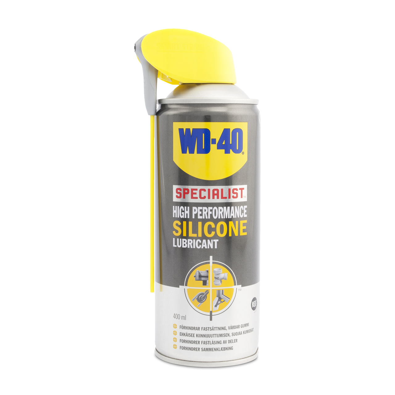 Smøremiddel WD-40 Silicone 400ml
