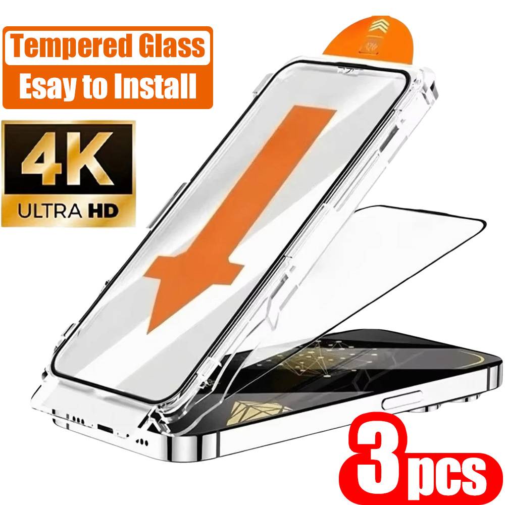 3Pcs Tempered Glass Screen Protector For Samsung Galaxy A16 5G A26 A15 A25 A24 A23 A22 A21S A14 A13 A12 A06 A05S HD Film