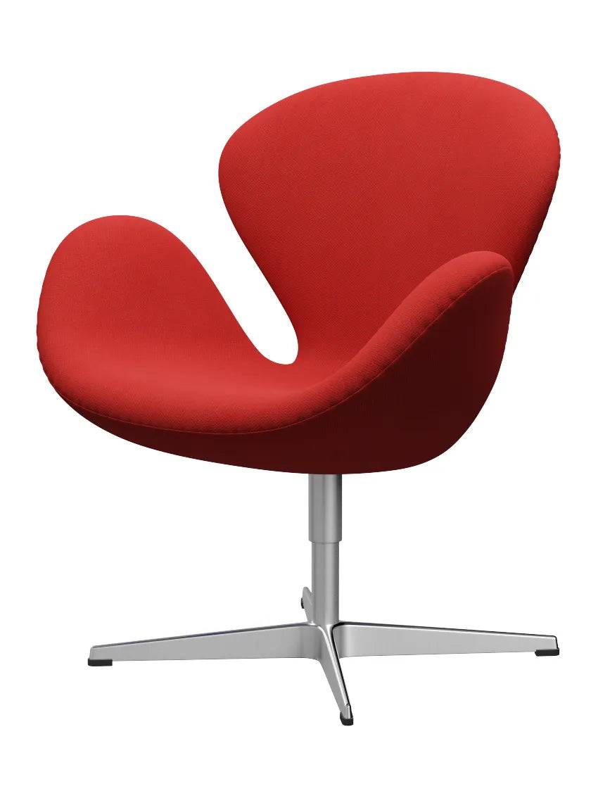 3320 Svanen i stof (prisgruppe 2) af Arne Jacobsen Fiord / 571 Red/Brick - Jacobsen Plus