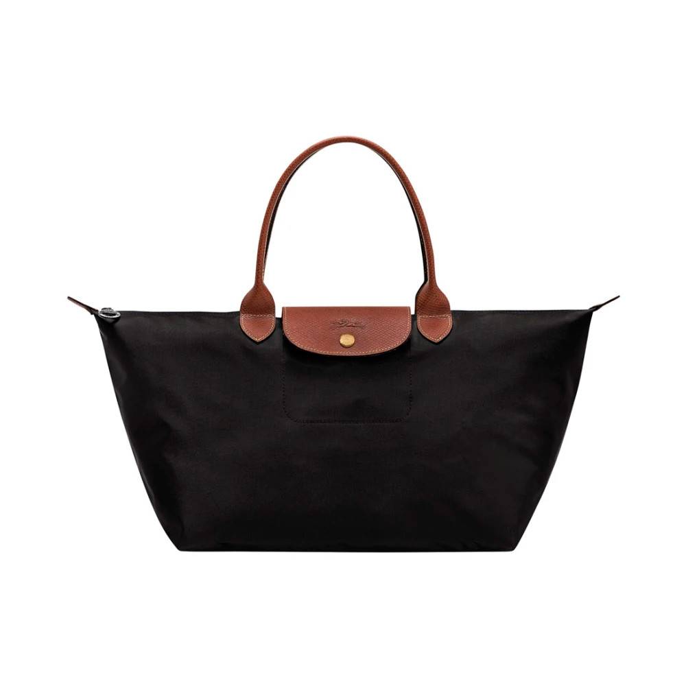 Longchamp Le Pliage Original L Håndtaske - Tasker - Dame - Sort - ONE SIZE - Uld