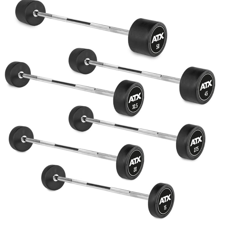 ATX® Pro Style Solid Rak stång 12,5 kg med ATX-logo