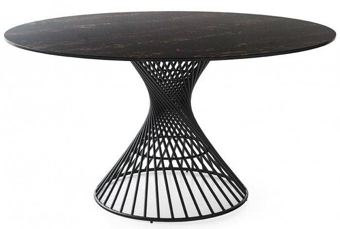 Calligaris - Vortex Bord Runt 140cm Keramisk marmor