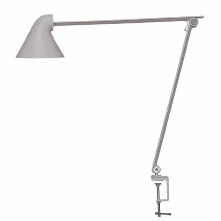 Louis Poulsen NJP Bordslampa 10W LED 3000K Ljusgrå Bordklmma