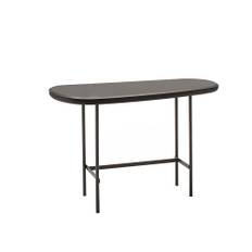 Living Divani - Pebble Vanity Desk, Black Marquina Marble - Skrivbord - Lanzavecchia+Wai - Svart - Metall/Sten