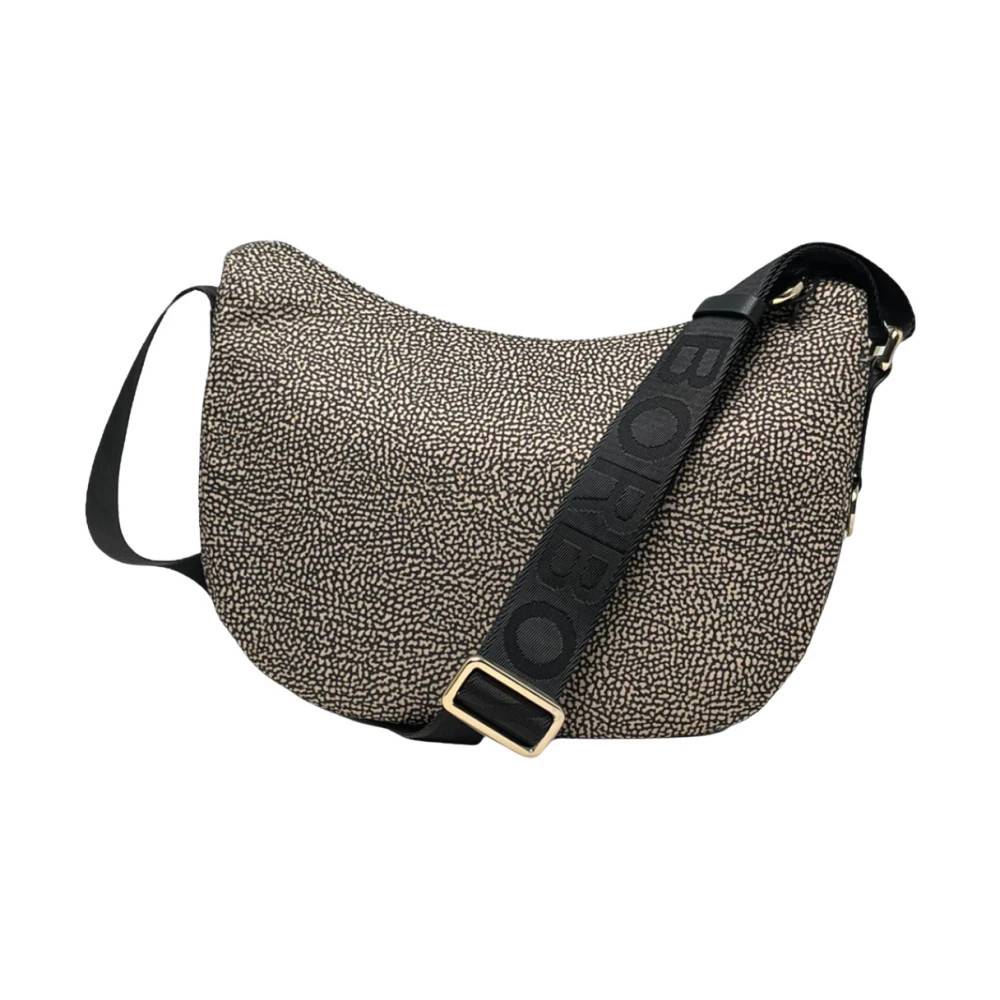 Borbonese Luna Bag Small - Tasker - Dame - Beige - ONE SIZE - Uld