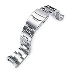 22mm Metal Band SS222003B010(D) - silverfärgat armband i rostfritt stål (22), 3D, silver