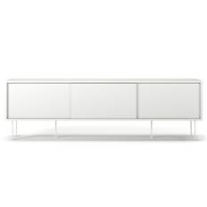 Decotique Vogue Mediebænk Med Ben 180 Cm - TV-bænke og mediebænke Mdf Hvid - 190172-308812-308812