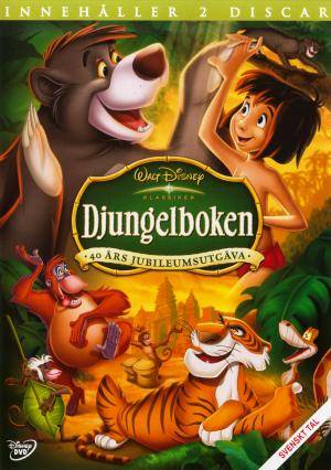 DVD - Disney Klassiker 19: Djungelboken (40-års Jubileumsutgåva) (Beg)