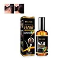 Plant Extract Hair Growth Oil, Ginger Essential Oil Hair Growth Oil, Promotes Thicker Hair And Hair Regrowth, Hair Growth Serum For Fuller Thicker Hair (3 pcs)