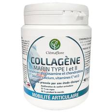 Clemaflora Marine Collagen Type I og II Joint Mobility Powder 300g