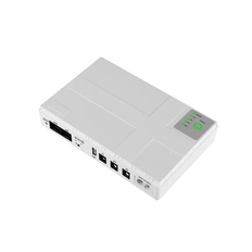 UPS 10,4Ah med DC output. 85-265VAC input. USB, 5VDC, 9VDC, 12VDC output 12W. Passiv PoE output 15/24VDC