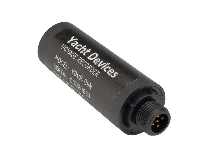 Yacht Devices – Färdskrivare för NMEA 2000, spelar in data och ljud