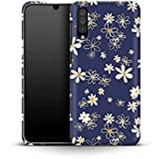 Smartphone mobiltelefonfodral Navy Daisies Samsung Galaxy A70