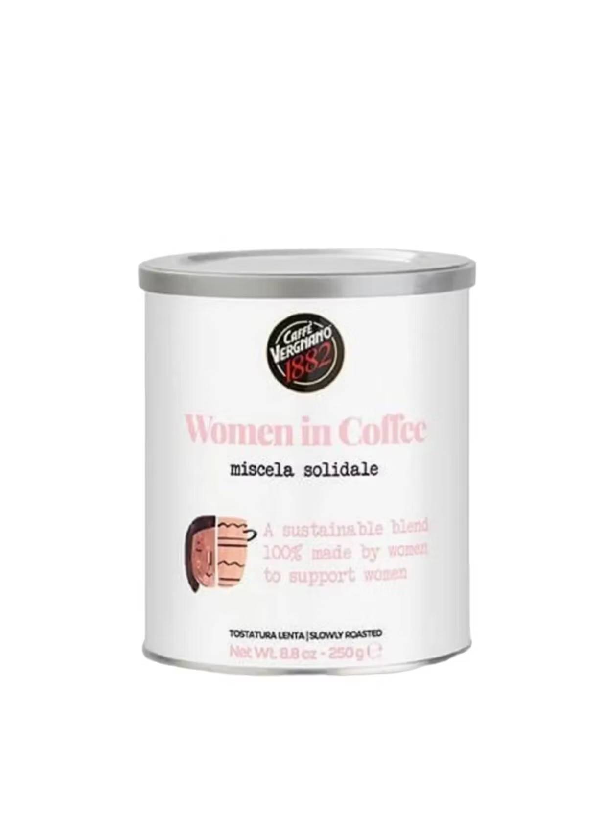 Caffè Vergnano Women in Coffee malet kaffe 250g