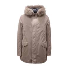 Herno, Jakker , Herre, Grå, L, Uld, Grå Dunjakke Parka