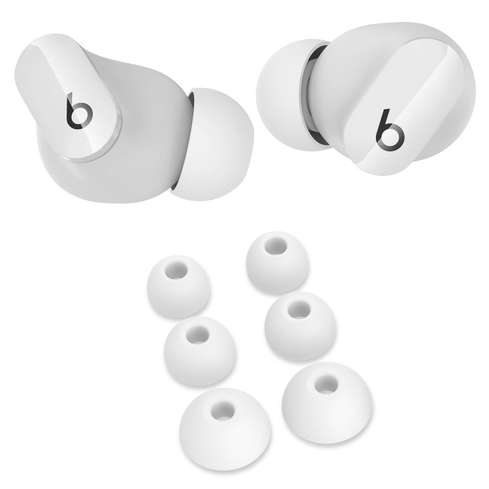 Ahastyle Ear Tips (3-pack) Beats Studio Buds Hvid