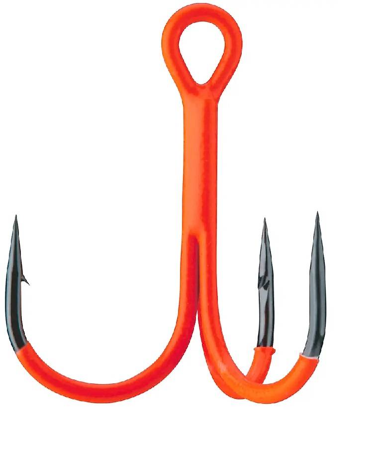 BKK Spear-21 UVO Treble (Välj Färg: UV-Orange, Välj Storlek: St 1 5-Pack)