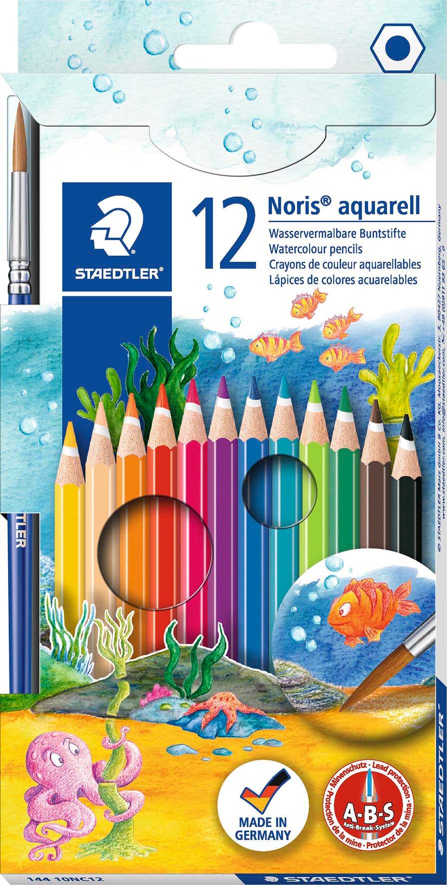 Akvarellpenna Staedtler 12/fp
