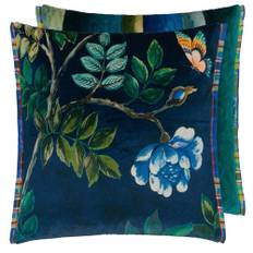 Designers Guild Porcelaine de Chine Velours Indigo Kudde