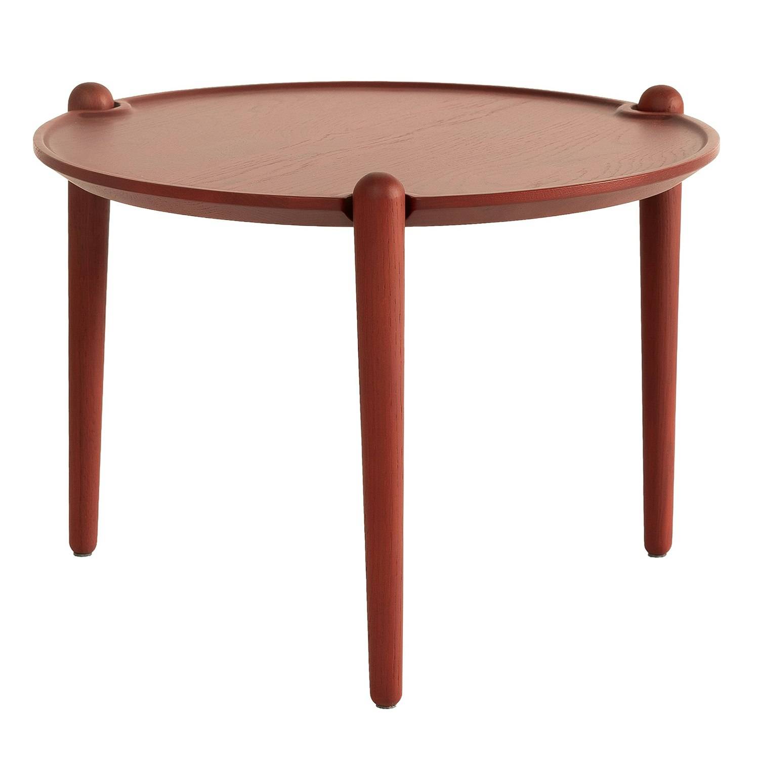 Design House Stockholm Aria Bord H37 x Ø50 Cm t - Spisestuemøbler Galvaniseret Stål Rød - 2715-4000