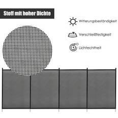 Poolhegn, børnesikringshegn, beskyttelseshegn, poolbeskyttelseshegn, damhegn 366 x 122 cm