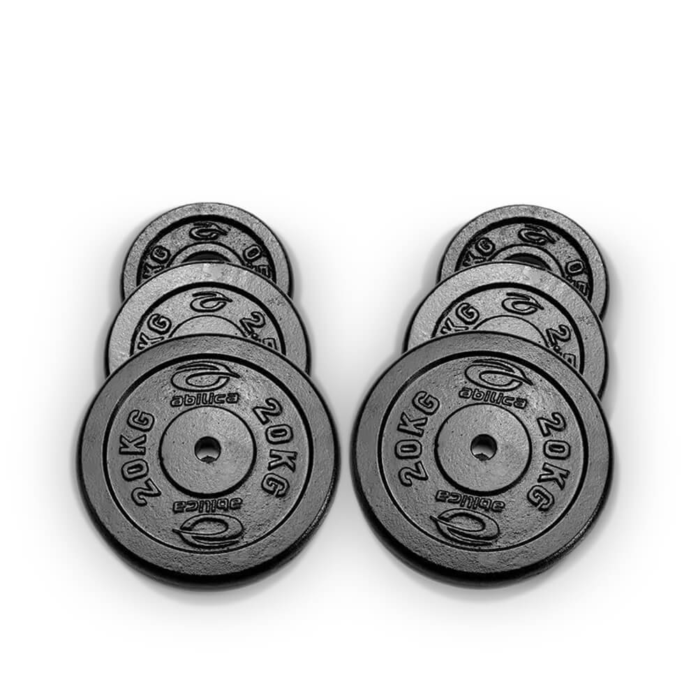 Viktskivor 25 mm, 2 x 10 kg