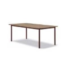 Fredericia Furniture 6631 Plan Bord 200x100 cm - Røget Eg/Bordeaux