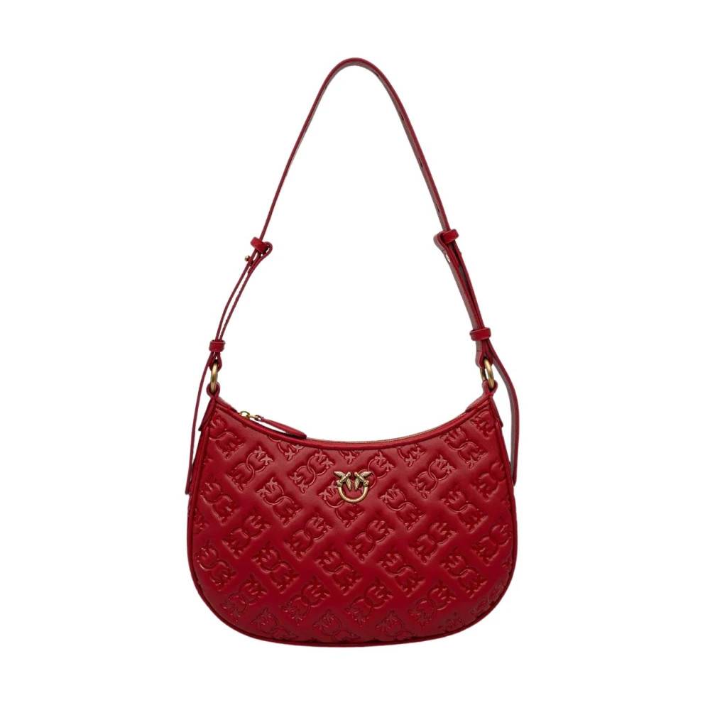 Pinko - Half Moon Mini Väskor - Dam - ONE Size - Läder
