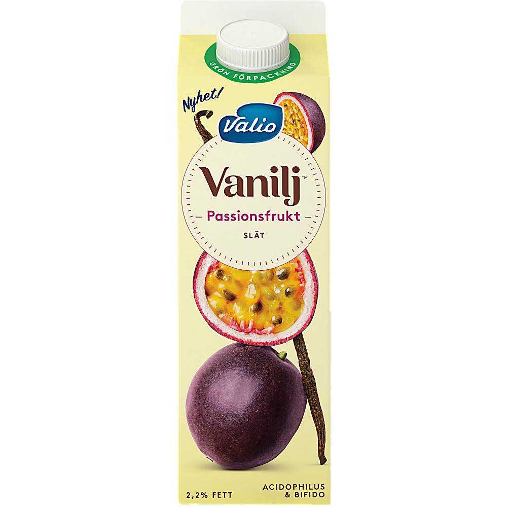 Yoghurt Vanilj & Passionsfrukt 2,2%