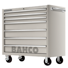 Bahco 40" Classic S75 Værktøjsvogn af rustfast stål med 7 skuffer