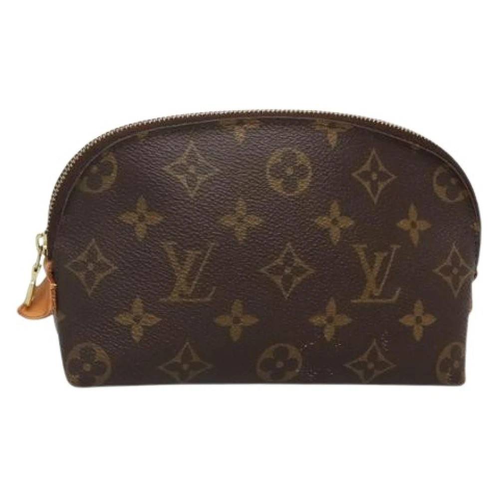 Louis Vuitton Vintage Pre-owned Canvas Pouch - Vintage - Dame - Brun - ONE SIZE - Tyl