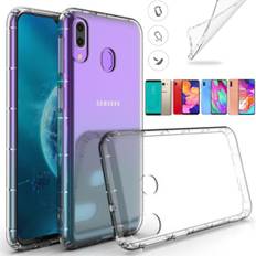Samsung Galaxy A20e/A40/A50/A70/A10/J6 skal etui - Transparent Galaxy A20e case