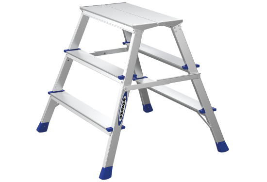 Arbejdsbuk Werner 2×3 trin 60cm bred højde 0,74mtr