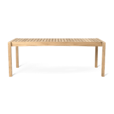 AH912 | Outdoor Table Bench FSC®-certifierad teak, obehandlad