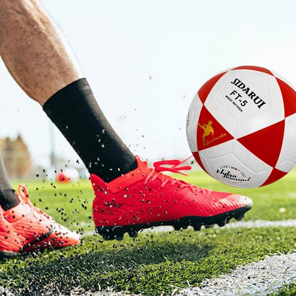 Fotbollar Standardstorlek 5 Maskinsydd Boll PU-material Sportligamatch Fotboll Träningsbollar Sporttillbehör