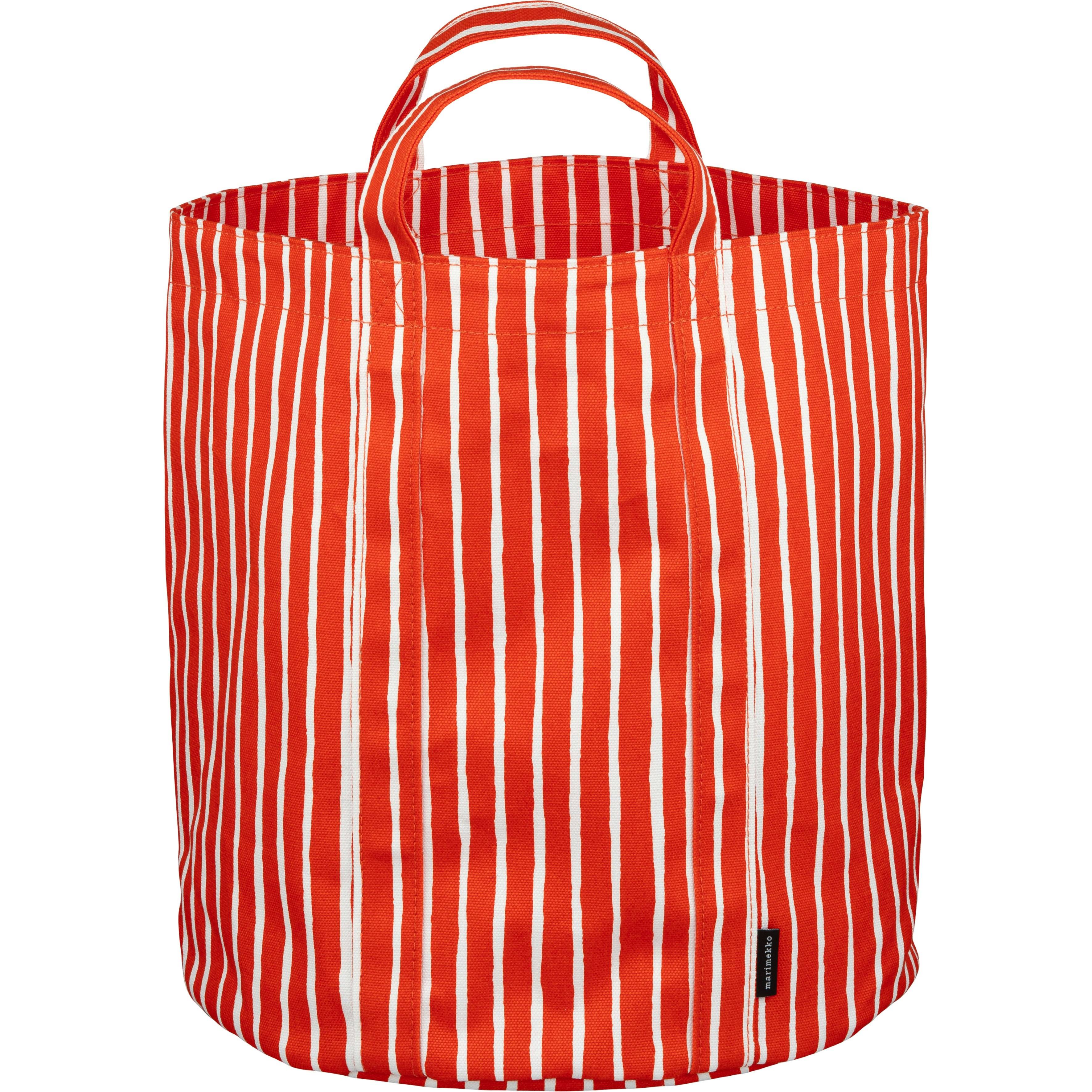 Marimekko - Piccolo Förvaring 37 Cm / Röd - Vit