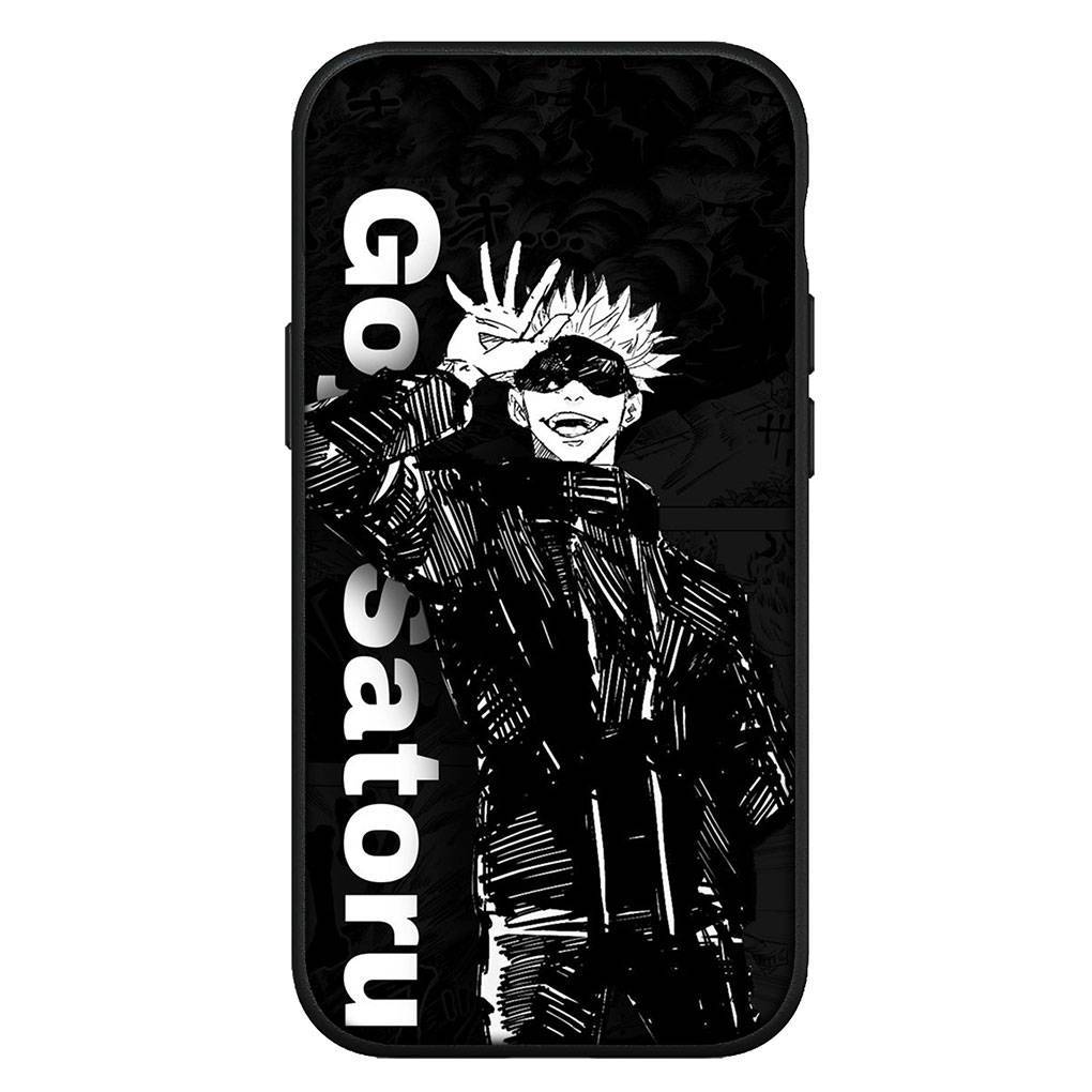 för iPhone 16 15 Xiaomi Redmi Note 14 13 12 11 Pro Max X 8 16e Samsung Galaxy S25 S24 S23 Moto OPPO Huawei Anime Jujutsu Kaisen Gojo Satoru Mobilskal for Xiaomi Poco X7 Pro 5G