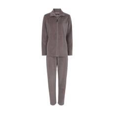 Decoy pyjamas sæt i velour, brun