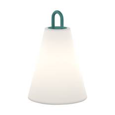 Wever & Ducré Lighting WEVER &amp; DUCRÉ Costa 1.0 LED-dekorationslampe opal/blå, Hvid/opal, Plast, Moderne