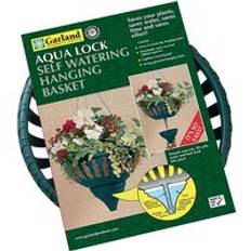 Garland Small Aqua Lock Hanging Basket Green