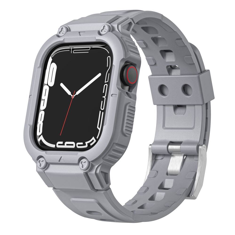 Apple Watch Ultra 2 49mm Adventure Skal + Armband grå