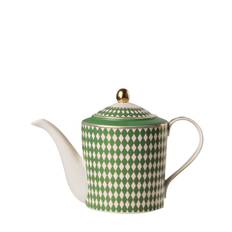 Chess Ceramic Teapot