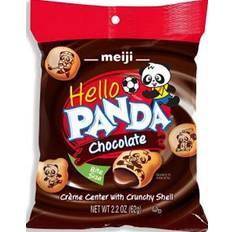 Meiji Hello Panda Chocolate - Små Kex Med Chokladkrämfyllning 62 Gram (Japan)