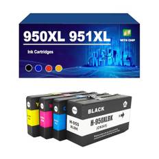 950 951 950XL 951XL Bläckpatrons Kombinationspaket Kompatibel För HP Officejet Pro 8100 8600 8610 8620 8630 8640 8650 8660 8615 8625 Skrivare,4 Colors-1 set