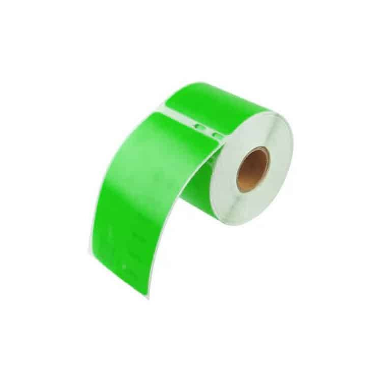 Dymo 99012 grønne adresseetiketter - Kompatibel S0722400G - 260 stk 89 x 36mm
