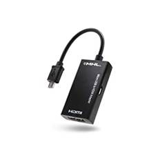 Micro USB till HDMI-adapter MHL kompatibel med Samsung Galaxy S2 i9100 HTC EVO