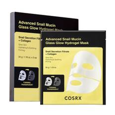 COSRX | Advanced Snail Mucin Glass Glow Hydrogel Mask Set