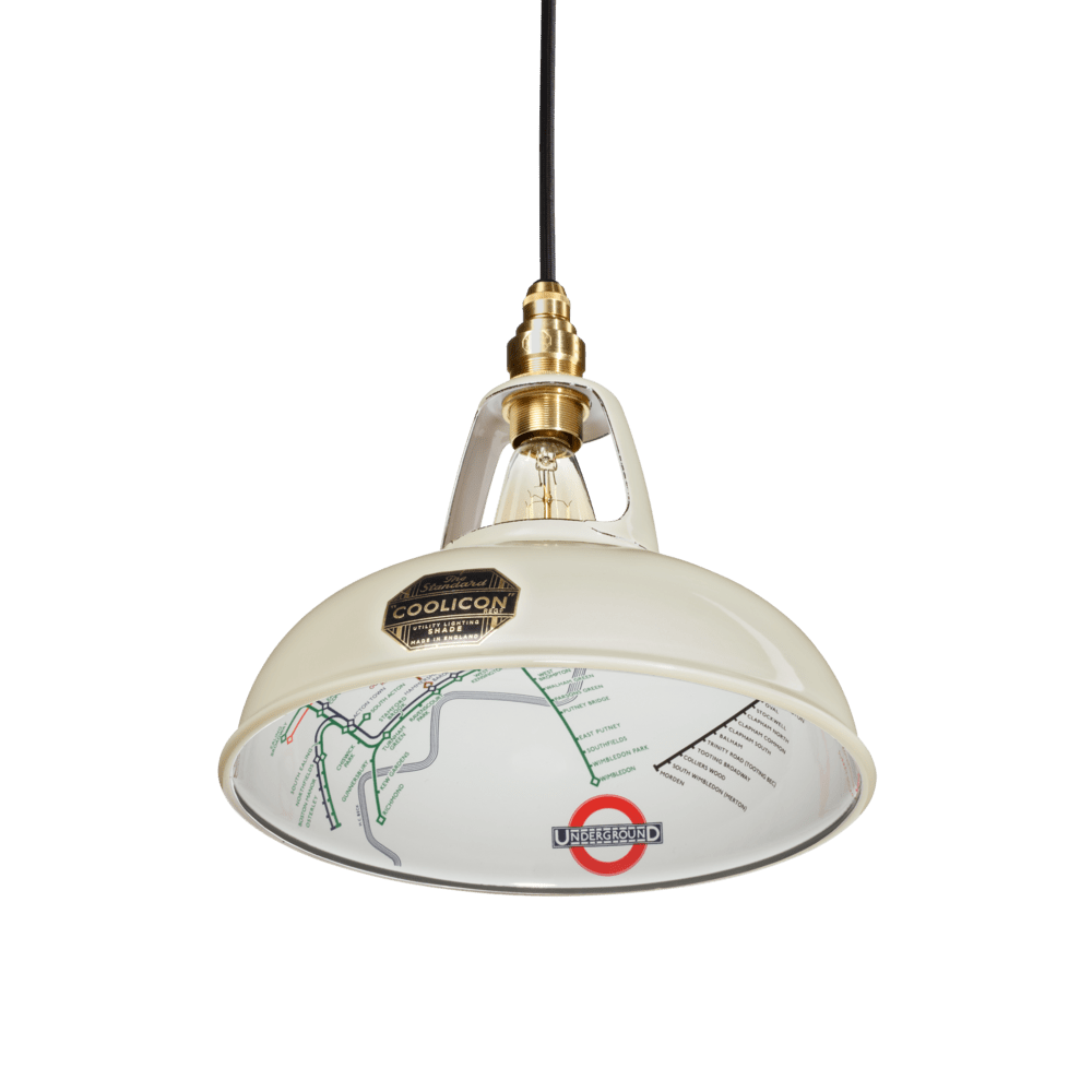 Coolicon Underground lampe Paper Cream Ø40 cm.