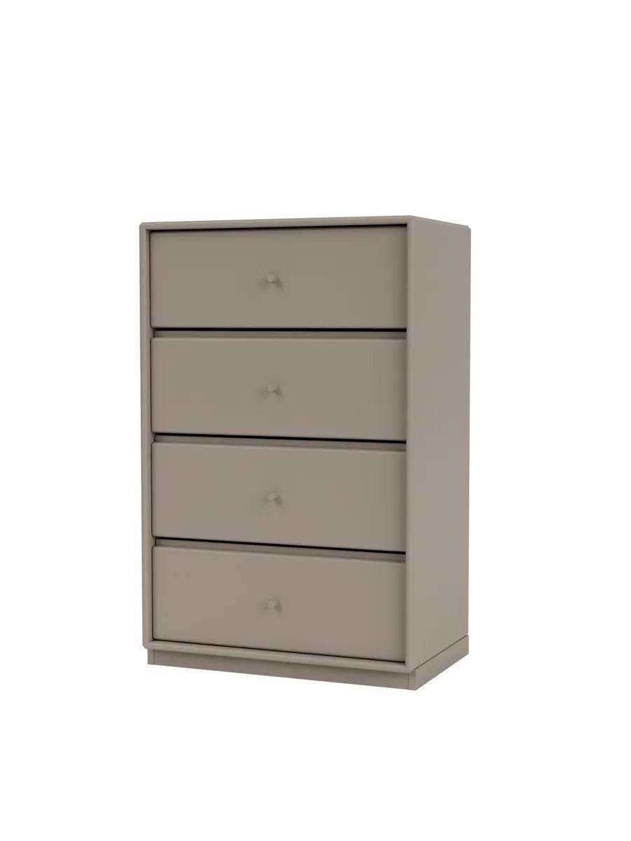 1143 skuffemodul inkl sokkel fra Montana Truffle / Sokkel 3 cm / 38 cm - Jacobsen Plus
