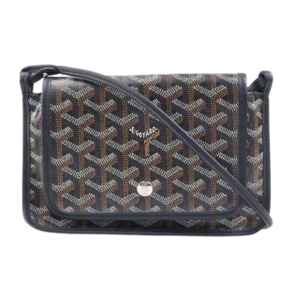 Goyard Vintage Pre-owned Vintage Skuldertaske - Vintage - Dame - Sort - ONE SIZE - Uld